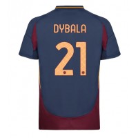 Fotbalové Dres AS Roma Paulo Dybala #21 Alternativní 2024-25 Krátký Rukáv